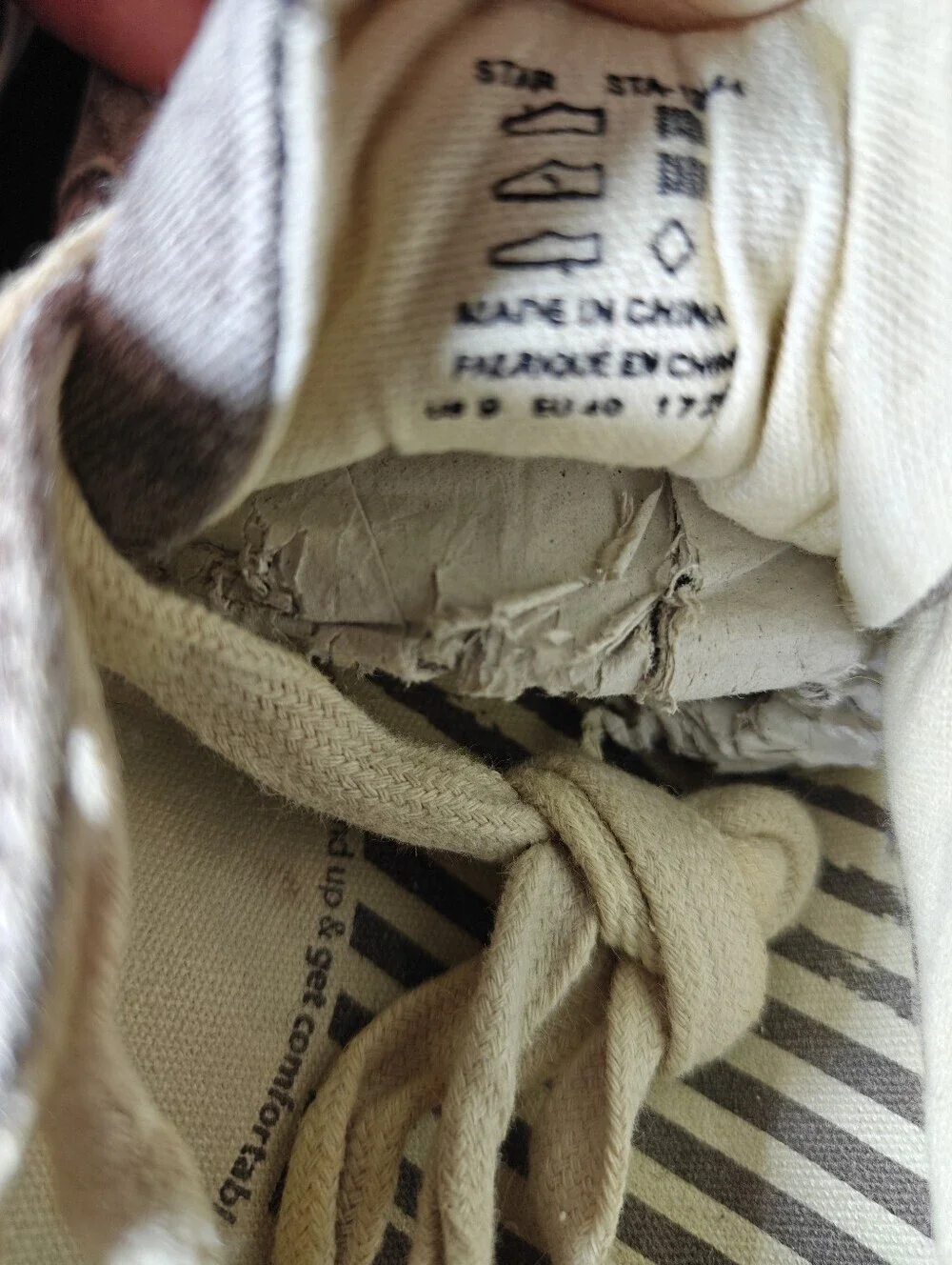 Taos Star Low Top Taupe Khaki Casual Canvas Lace Up Sneaker Flats Women's Size 9